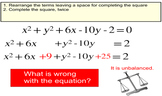 Equations of Circles, 3 Intro Lessons + 11 Assignments for PDF