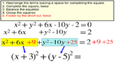 Equations of Circles, 3 Intro Lessons + 11 Assignments for