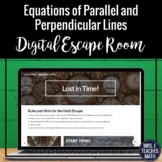 Equations of Parallel & Perpendicular Lines Digital Escape Room