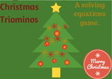 Equations with Triominos Christmas Tree