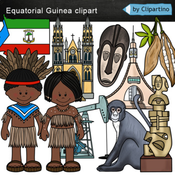 Preview of Equatorial Guinea Clip Art