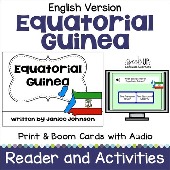 Preview of Equatorial Guinea Country Study Reader & Activities Print & Digital with Audio