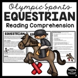 Equestrian Reading Comprehension Informational Worksheet O