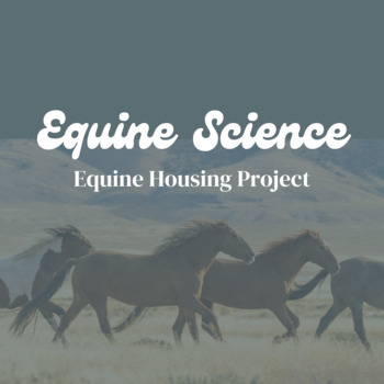 Preview of Equine Housing Project | Horse Structure Student Project