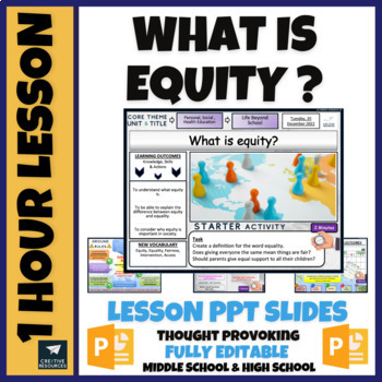 Preview of Equality Vs. Equity, What's the difference?