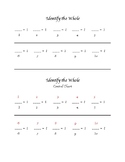 Equivalence Fraction Task Card - Whole and Half Fractions 