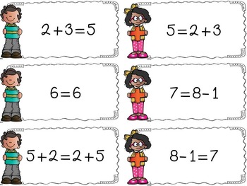 Equivalent Equations ~ Addition by Look Who's in First Grade | TpT