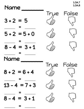 Equivalent Equations (solutions, examples, worksheets, videos
