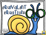 Equivalent Equations: doubles plus 1, 3 addends, making 10