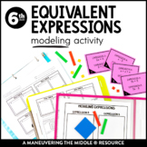 Equivalent Expressions Modeling Activity | Modeling with A