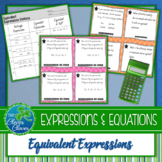 Equivalent Expressions Stations
