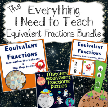 Preview of Equivalent Fraction Bundle