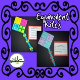 Equivalent Fractions Kite - Math Art Project