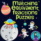 Equivalent Fractions Match Up 2 {Puzzles & Worksheets}