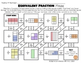 Equivalent Fraction Maze