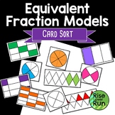 Equivalent Fractions Card Sort with Models