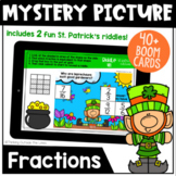 Equivalent Fraction Mystery Riddle BOOM Cards™ (St. Patric