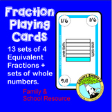 Explore Fractions with Fraction Playing Cards for Games at