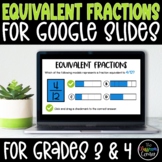 Equivalent Fraction Slides Compatible with Google™ Slides