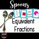 Equivalent Fractions Game - Spoons