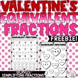 Equivalent Fraction Worksheet | FREEBIE
