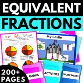 Equivalent Fractions 3rd Grade  - Worksheets Games Activities