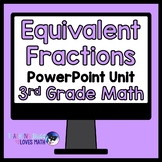 Equivalent Fractions Math Unit 3rd Grade Distance Learning