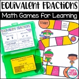 Equivalent Fractions 3rd Grade Math Game