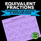 Equivalent Fractions Practice Worksheet, Free