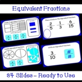 Equivalent Fractions Activity | Task Cards | Digital Activ