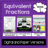 Equivalent Fractions Bundle- Distance Learning