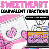 Free Valentine's Day Math Activity - Equivalent Fractions w/ Digital Activity