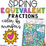 Equivalent Fractions Color by Number