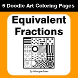 Equivalent Fractions - Coloring Pages | Doodle Art Math