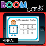 Equivalent Fractions - Digital Boom Cards Distance Learnin