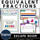 Equivalent Fractions Escape Room Digital Math Game Google Form