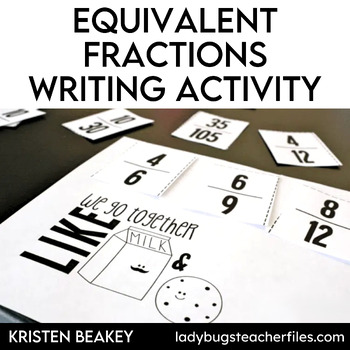 Preview of Equivalent Fractions Activity