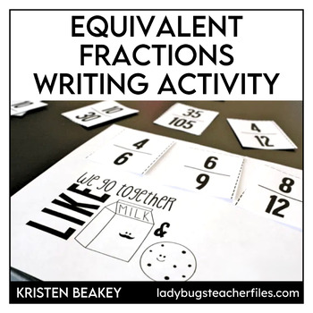 Preview of Equivalent Fractions Activity