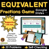 Equivalent Fractions Game on Google Slides