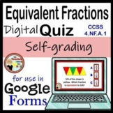 Equivalent Fractions Google Forms Quiz Digital Fraction Activity