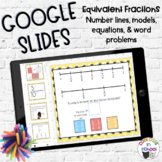 Equivalent Fractions Google Slides and Classroom Digital Activity