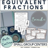 Equivalent Fractions Game | Centers Bundle