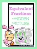 Equivalent Fractions: Hidden Bunny Picture