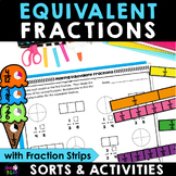 Equivalent Fractions Worksheets Activities Sorts Printable