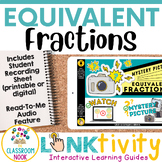 Equivalent Fractions LINKtivity® (Number Line, Fraction Mo