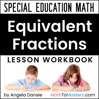 Preview of Equivalent Fractions - Pictures, On a Number Line & Equations - 5th Grade Math