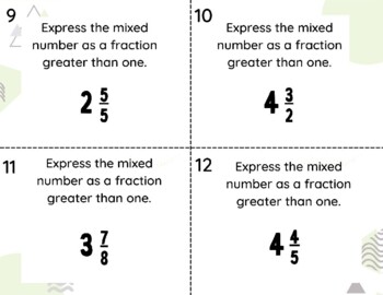 MA.3.FR.1.3 - Read and write fractions, including fractions