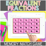 Equivalent Fractions Memory Game Digital & Printable | Con
