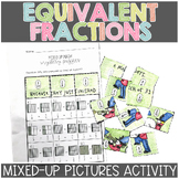 Equivalent Fractions | Mixed-Up Puzzles | Printable & Digi