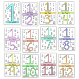 Equivalent Fractions Posters (NEW LOOK Pastel)